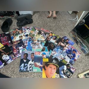 Beckett Vintage Sports Magazines Baseball Basketball etc HUGE Bundle